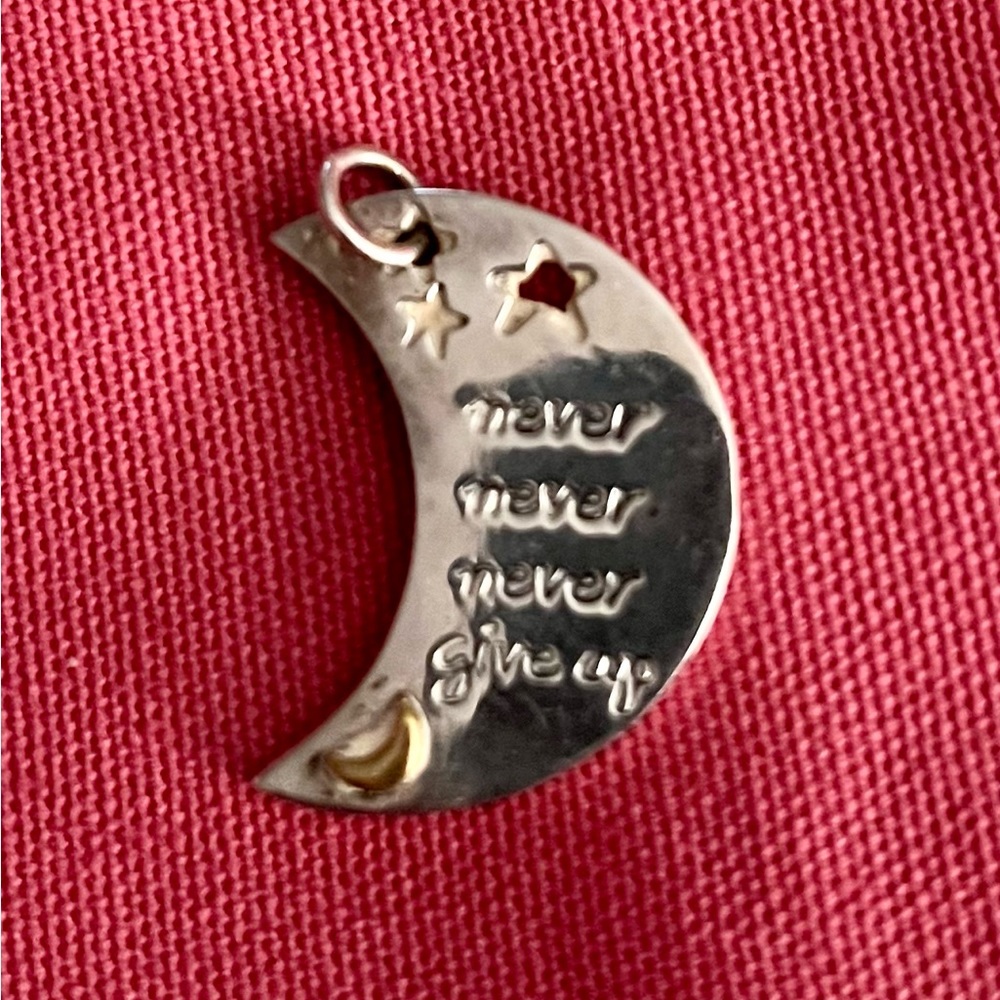 Sterling Silver Crescent Moon charm